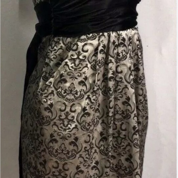 Speechless gray/black strapless party dress size 3 - Picture 10 of 12
